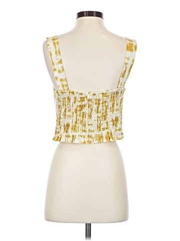 Rose + Olive Sleeveless Blouse (view 2)
