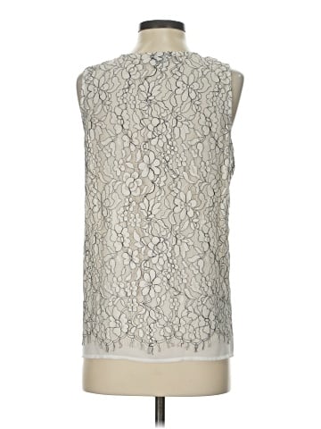 Ecru Sleeveless Blouse (view 2)