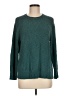 L.L.Bean 100% Cotton Solid Green Teal Pullover Sweater Size M - photo 1