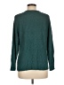 L.L.Bean 100% Cotton Solid Green Teal Pullover Sweater Size M - photo 2