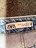 Zara Blue Denim Skirt Size XL - photo 3