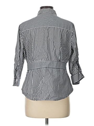 7th Avenue Design Studio New York & Company 3/4 Sleeve Button-Down Shirt (view 2)