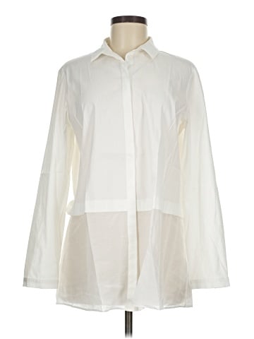 Lafayette 148 New York Long Sleeve Blouse (view 1)