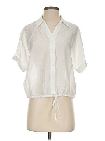 Adrianna Papell Short Sleeve Blouse (view 1)