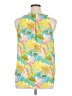 Rose + Olive 100% Polyester Yellow Sleeveless Blouse Size XL - photo 2