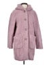Halogen 100% Polyester Solid Pink Coat Size S - photo 1