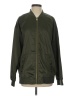 Express Solid Green Jacket Size S - photo 1
