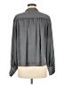 Ryegrass 100% Polyester Gray Long Sleeve Polo Size M - photo 2