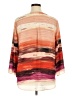 Versona 100% Polyester Orange 3/4 Sleeve Blouse Size XL - photo 2
