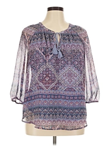 St. John's Bay 3/4 Sleeve Blouse (view 1)