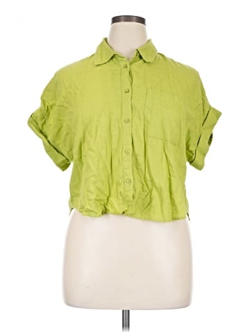 Industry Short Sleeve Blouse (view 1)