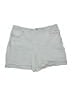 Gloria Vanderbilt Solid Gray Khaki Shorts Size 18 - photo 1