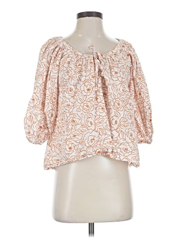 Faithfull the Brand 3/4 Sleeve Blouse (view 1)