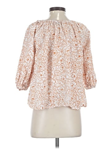 Faithfull the Brand 3/4 Sleeve Blouse (view 2)