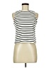 Marled Essentials Ivory Sleeveless Top Size M - photo 1
