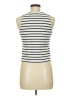 Marled Essentials Ivory Sleeveless Top Size M - photo 2
