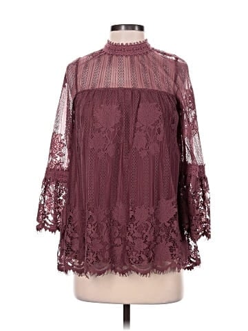 Miss Chievous 3/4 Sleeve Blouse (view 1)