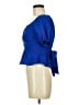 Altar'd State Blue Short Sleeve Blouse Size S - photo 5