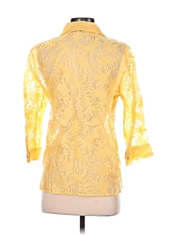Valerie Stevens 3/4 Sleeve Button-Down Shirt (view 2)