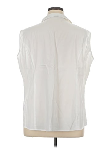 misook Sleeveless Button-Down Shirt (view 2)