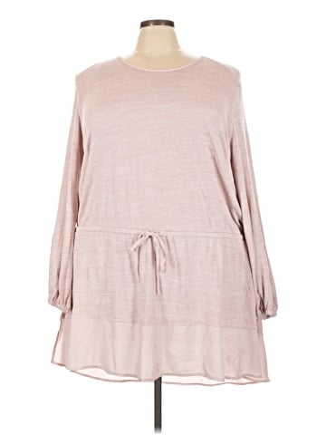 Melissa McCarthy Seven7 Long Sleeve Top (view 1)