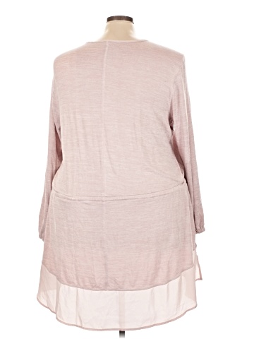 Melissa McCarthy Seven7 Long Sleeve Top (view 2)