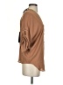Timing 100% Polyester Brown 3/4 Sleeve Blouse Size S - photo 4