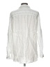Sigrid Olsen 100% Linen Stripes White Long Sleeve Button-Down Shirt Size L - photo 2