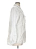 Sigrid Olsen 100% Linen Stripes White Long Sleeve Button-Down Shirt Size L - photo 4