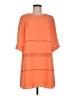 CeCe 100% Polyester Orange Cocktail Dress Size 8 - photo 1