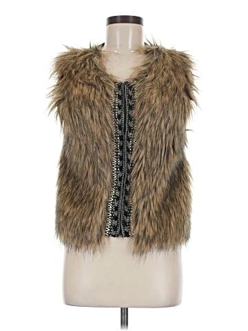 Miss Me Faux Fur Vest (view 1)