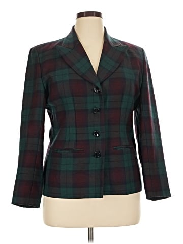 Halston Wool Blazer (view 1)
