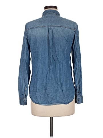 New Look Long Sleeve Button-Down Shirt (view 2)