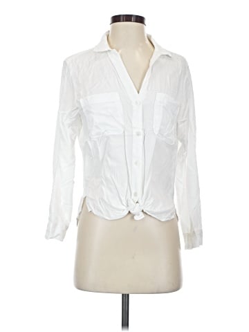 Abercrombie & Fitch 3/4 Sleeve Button-Down Shirt (view 1)