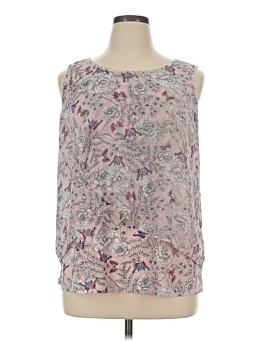 Roz & Ali Sleeveless Blouse (view 1)