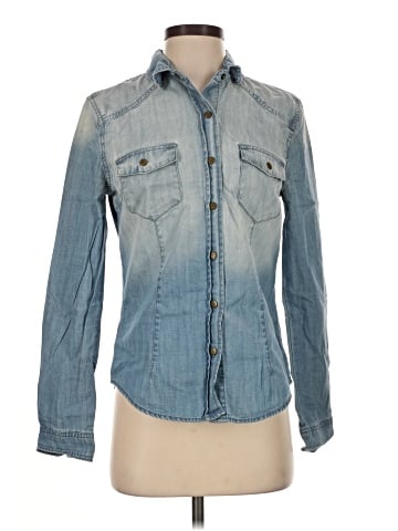 BDG Long Sleeve Button-Down Shirt (view 1)