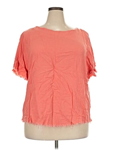 Umgee Short Sleeve Blouse (view 1)