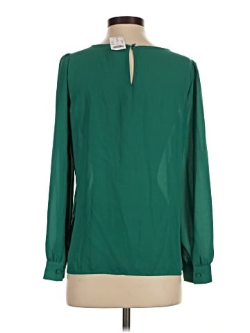 J.Crew Factory Store Long Sleeve Blouse (view 2)