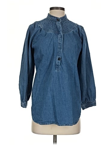 Apiece Apart 3/4 Sleeve Button-Down Shirt (view 1)