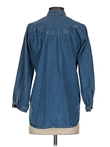 Apiece Apart 3/4 Sleeve Button-Down Shirt (view 2)