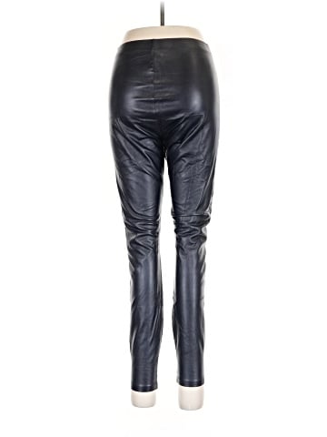 Hue Faux Leather Pants (view 2)