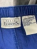 Basic Editions 100% Cotton Solid Blue Shorts Size L - photo 3