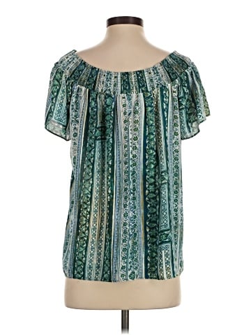 HD in Paris Short Sleeve Blouse (view 2)