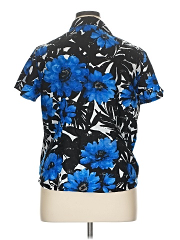 Lemon Grass Short Sleeve Blouse (view 2)