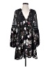 Pol 100% Polyester Black Casual Dress Size S - photo 1