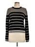 Jason Wu Stripes Black Pullover Sweater Size L - photo 1