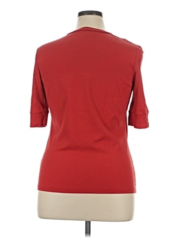 Lafayette 148 New York 3/4 Sleeve T-Shirt (view 2)