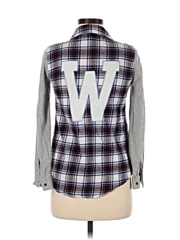 Derek Heart Sleeveless Button-Down Shirt (view 2)