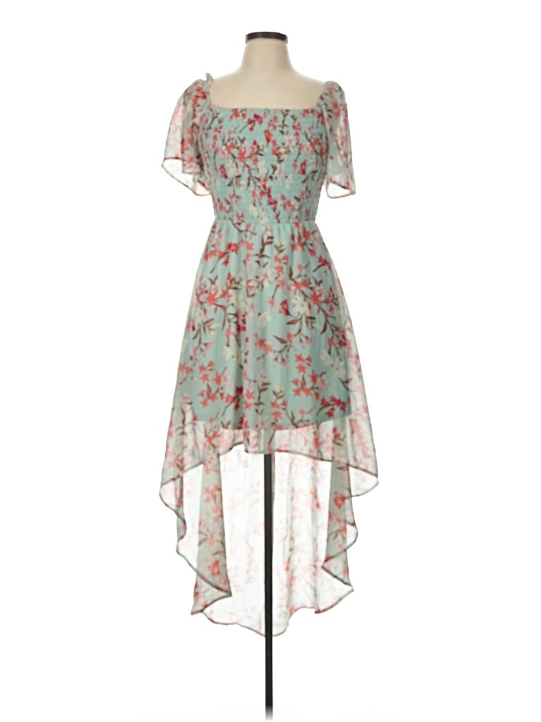 Pre-owned As U Wish Cocktail Dress In Teal