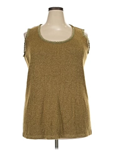 Ulla Popken Sleeveless Top (view 1)